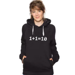 getDigital 1 + 1 = 10 Schwarz New