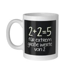 getDigital 2 + 2 = 5 Becher Hot