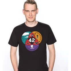 getDigital 42 Life Universe Everything Schwarz Outlet