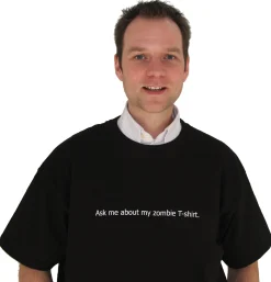 getDigital Ask me about my zombie Schwarz Outlet