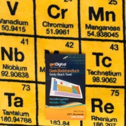 getDigital Badehandtuch Periodensystem Clearance