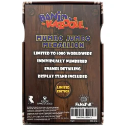 Fanattik Banjo Kazooie Mumbo Jumbo Medaillon Limited Edition Hot
