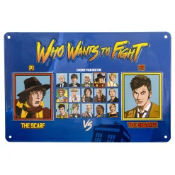 getDigital Blechschild – Who Wants To Fight Sale