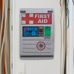 getDigital Blechschild Health Charger inspiriert durch Half-Life Hot