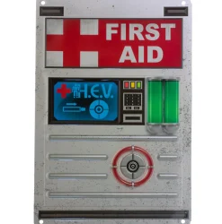 getDigital Blechschild Health Charger inspiriert durch Half-Life Hot