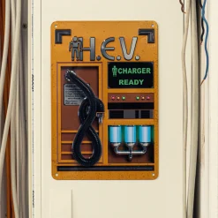 getDigital Blechschild HEV Charger inspiriert durch Half-Life Online