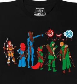 getDigital Bogenschützen Schwarz Outlet