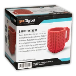 getDigital Brick Mug Bausteintasse