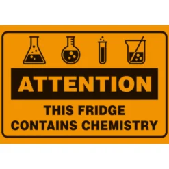 getDigital Chemiewarnungen Kühlschrankmagnete New