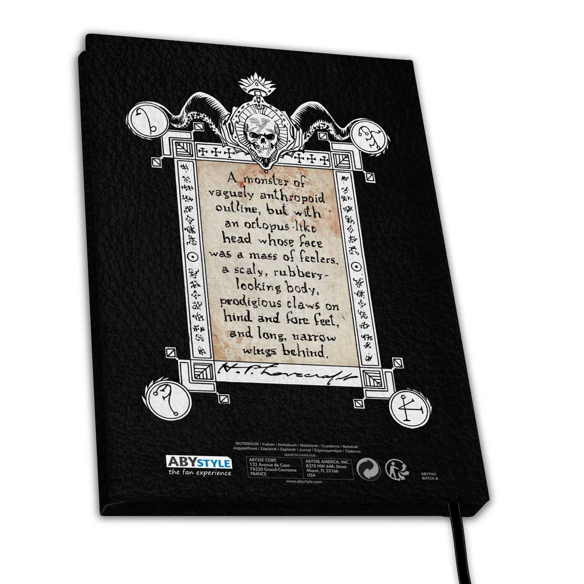 ABYStyle Studio Cthulhu Notizbuch Necronomicon Outlet
