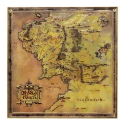 Fanattik Der Herr der Ringe Mittelerde Metallkarte Discount