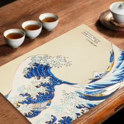 Distrineo Die Große Welle vor Kanagawa Satz von 4 Tischsets Best