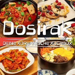 ViaMundi Dosirak-Box mit 10 Zutaten & 25 Rezepten aus Korea Clearance