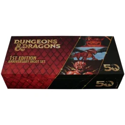 Fanattik Dungeons & Dragons Erste Auflage Limitiertes Metallbarren Set zum 50. Jubiläum Hot
