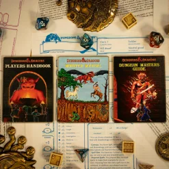 Fanattik Dungeons & Dragons Erste Auflage Limitiertes Metallbarren Set zum 50. Jubiläum Hot