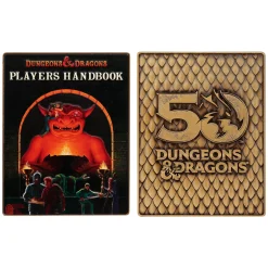 Fanattik Dungeons & Dragons Erste Auflage Limitiertes Metallbarren Set zum 50. Jubiläum Hot