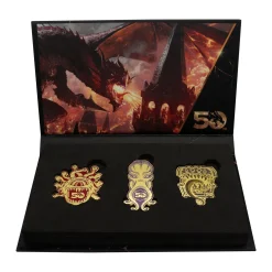 Fanattik Dungeons & Dragons 50th Anniversary Pins 3er Set Best