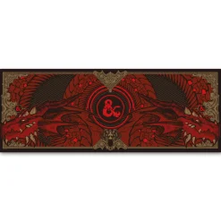 Fanattik Dungeons & Dragons XL Mauspad und Untersetzer Set