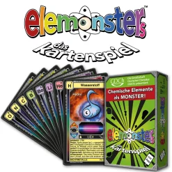 Andreas Dihm Elemonsters - Chemie-Kartenspiel mit Smartphone-App Hot