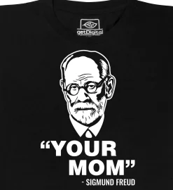 getDigital Freuds Deine Mutter Schwarz Best