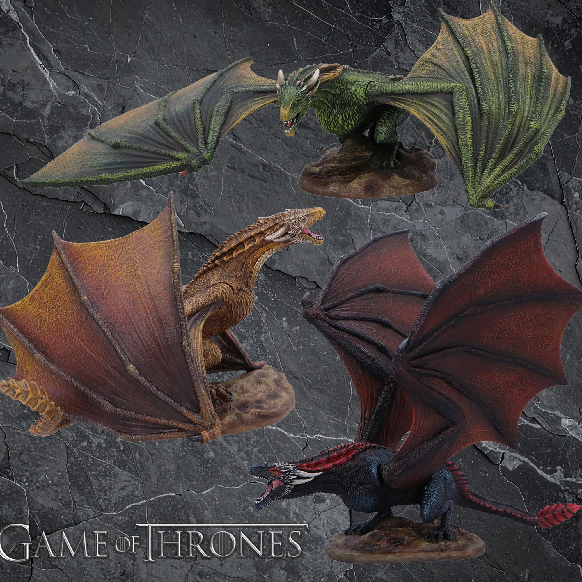 Nemesis Now Game of Thrones Drachenstatuen Clearance