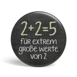 getDigital Geek Button 2 + 2 = 5 New