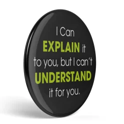 getDigital Geek Button Explain vs Understand