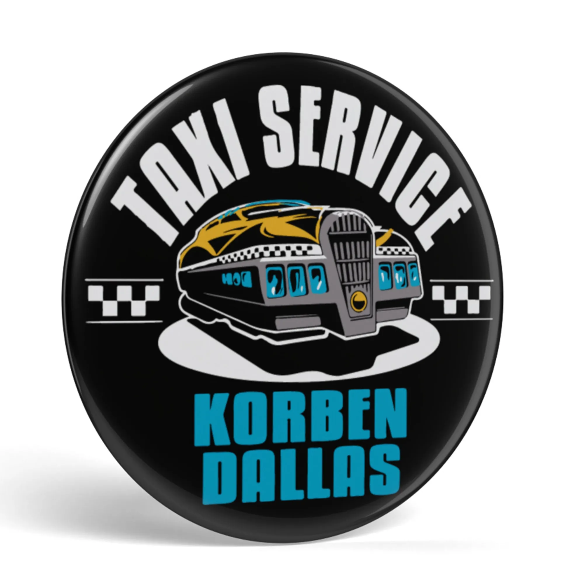 getDigital Geek Button Korben Dallas Taxi Service Discount