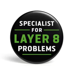 getDigital Geek Button Specialist for Layer 8 Problems Hot