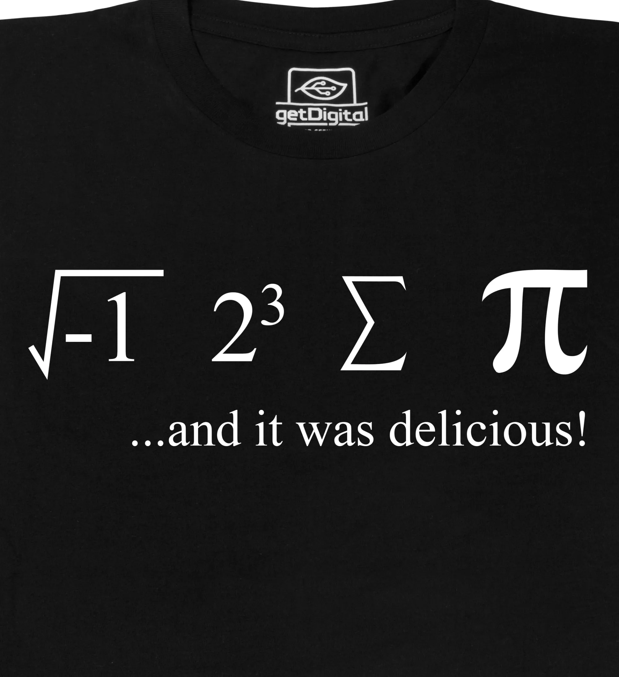 getDigital I ate some pie Schwarz Hot