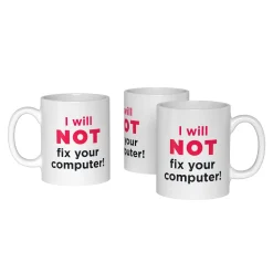 getDigital I Will Not Fix Your Computer Becher