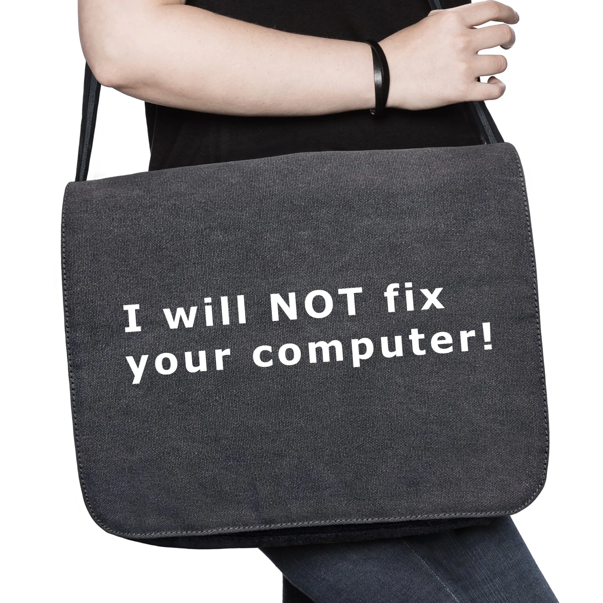 getDigital I will not fix your computer Schwarz