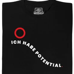 getDigital Ich habe Potential Schwarz Sale