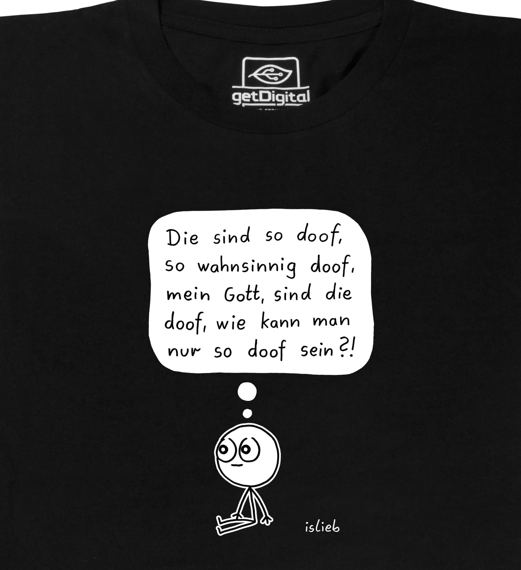 getDigital islieb - Fassungslosigkeit Schwarz Sale