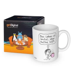 getDigital islieb - Kaffee hilft Becher