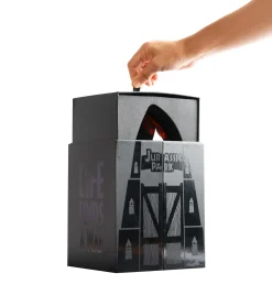 Jurassic Park Lampe: Bernstein mit Mosquito