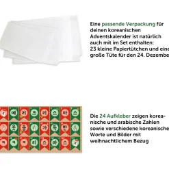 getDigital Koreanischer Süßigkeiten-Adventskalender 2025 (Dalgona)