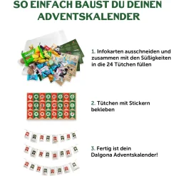 getDigital Koreanischer Süßigkeiten-Adventskalender 2025 (Dalgona)