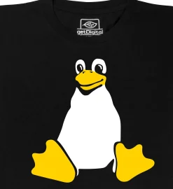 getDigital Linux Tux Schwarz Discount