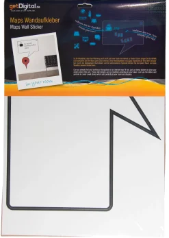 getDigital Maps Wandaufkleber Best