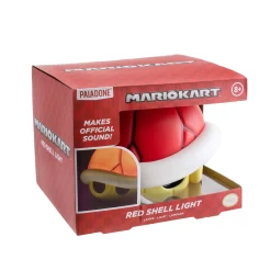 Paladon Mario Kart Roter Panzer Lampe mit Original-Sound-Wiedergabe New