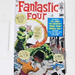 Eaglemoss Marvel Blechschild Fantastic Four New