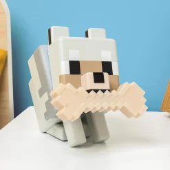 Paladon Minecraft Wolf 3D Farbwechsel Lampe