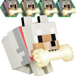 Paladon Minecraft Wolf 3D Farbwechsel Lampe
