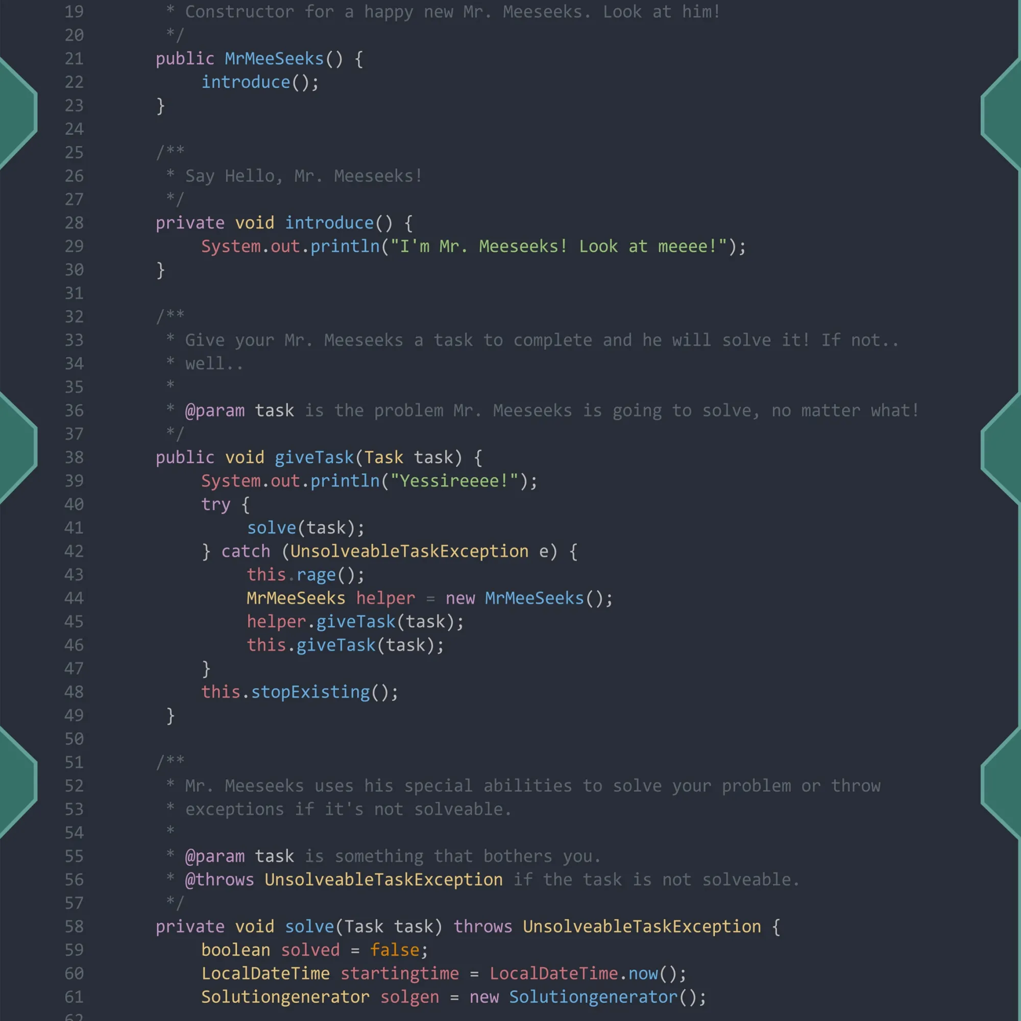 getDigital Mr. Meeseeks Box o' Fun Code Poster Best