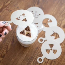 getDigital Nerdiges Cappuccino Schablonen-Set Online