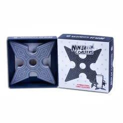 Gift Republic Ninja Wurfstern Untersetzer Shuriken Outlet