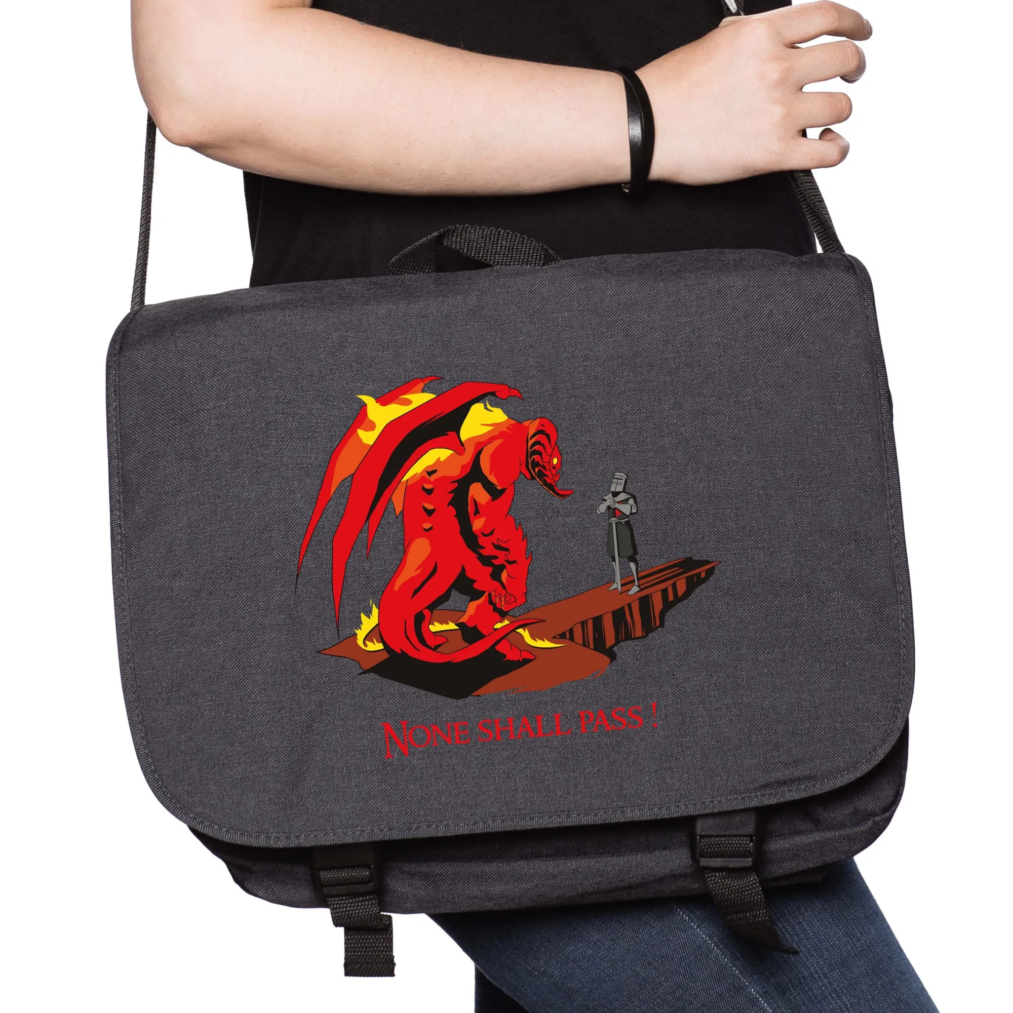 getDigital None Shall Pass Schwarz Hot