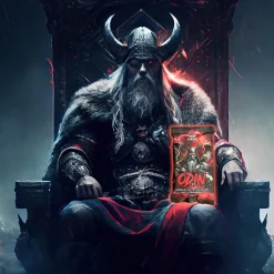 Viking Odin - Erdbeer Weingummi mit Weißer Schokolade und Chili Sale