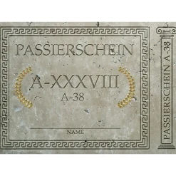 getDigital Passierschein A38 10er-Pack Hot